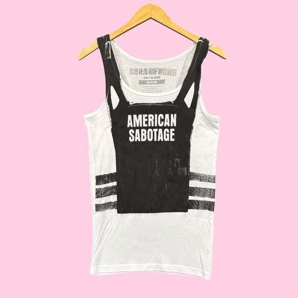 ASAP Rocky x AWGE American Sabotage BV Dont Be Dumb Tank M - Picture 1 of 4